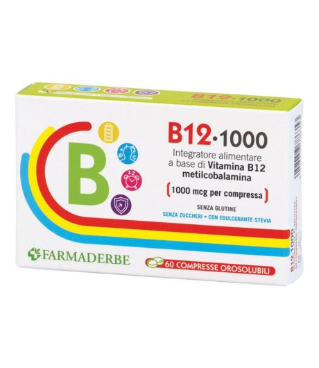B12 1000 60CPR OROSOLUBILI FAR