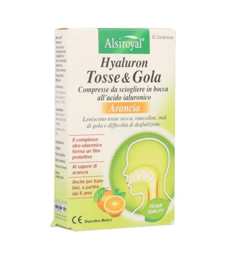 HYALURON TOSSE&GOLA 30CPR