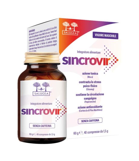 SINCROVIR SALUGEA40CPR FLACONE SINCROVIR SALUGEA40CPR FLACONE