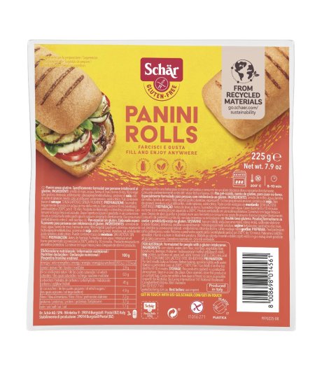 SCHAR PANINI ROLLS 3X75G