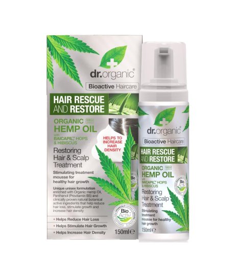 DR ORGANIC HEMP HAIR MOUSSE