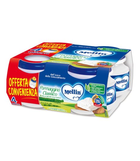 Mellin Omog Formaggio 4x80g