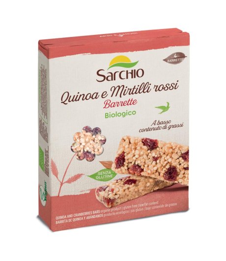 SARCHIO Snack Quinoa/Mirt.80g