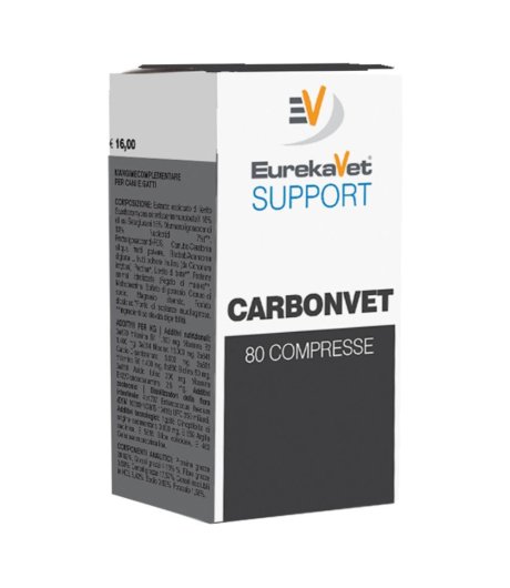 CARBONVET VETCARE 80Cpr 500mg