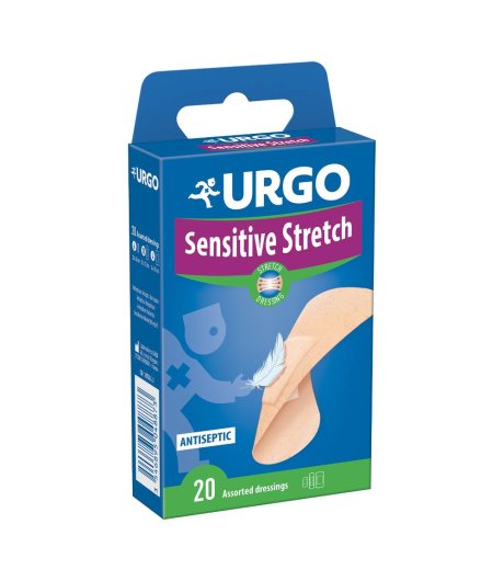 URGO SENSITIVE STR CER ASS 20P