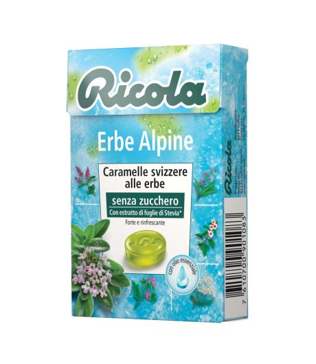 Ricola Erbe Alpine S/zucch 50g