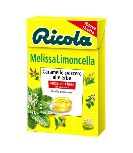 Ricola Melissa Limonc S/zuc50g