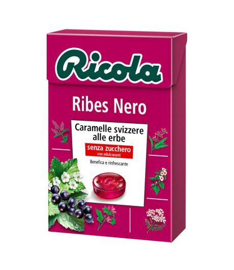 Ricola Ribes Nero S/zucch 50g