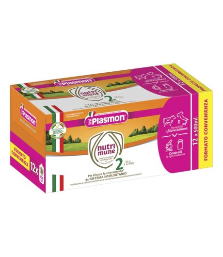 PLASMON NUTRI-MUNE 2 LIQ 12PZ