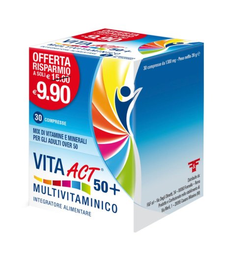 Multivitaminico Act 50+ 30cpr