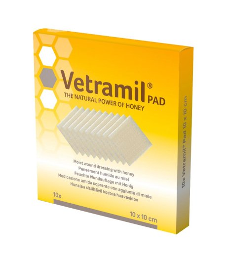 VETRAMIL*PAD Garza 10x10  5pz