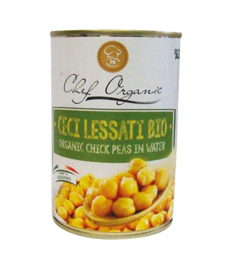 CHEF ORGANIC Ceci Lessati 400g