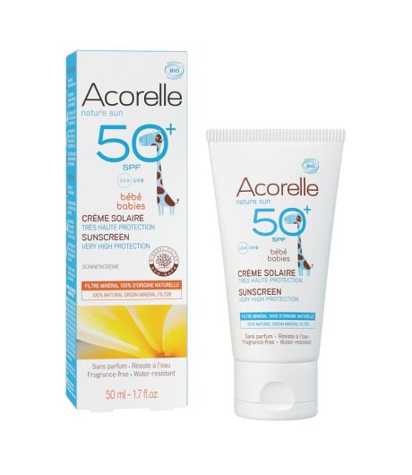 ACORELLE CREMA SOLARE BIO BABY