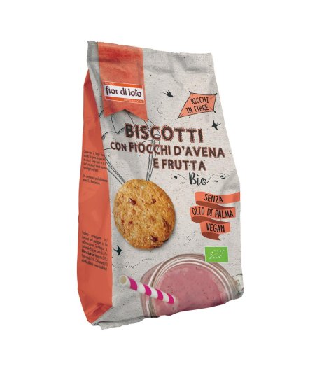 BISCOTTI CEREALI E FRUTTA BIO