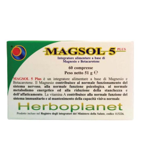 Magsol 5 Plus 60cpr