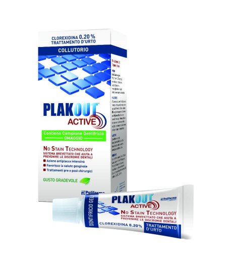 PLAK OUT ACTIVE 0,20%+DENT CM