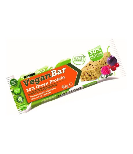 VEGAN BAR RED FRUITS 40G