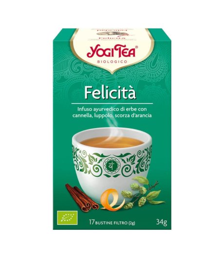 YOGI TEA FELICITA' 34G