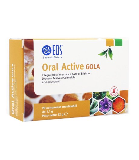 EOS ORAL ACTIVE GOLA 20CPR