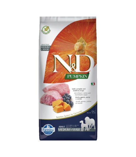 N&D PUMPKIN ADULT MED&MAX AGNE