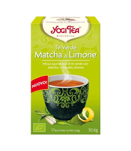 YOGI TEA TE' VE MACHA LIM BIO