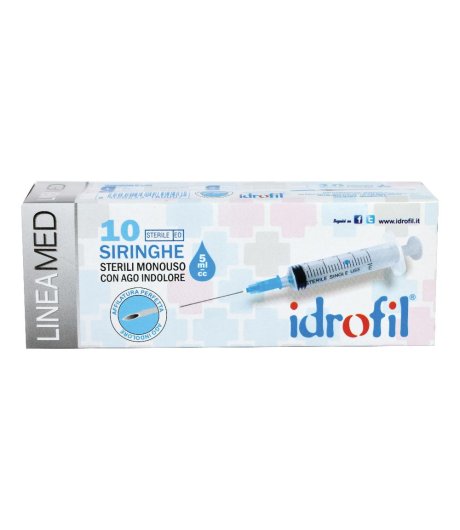 SIRINGHE STER C/AGO 10PZ IDROFIL