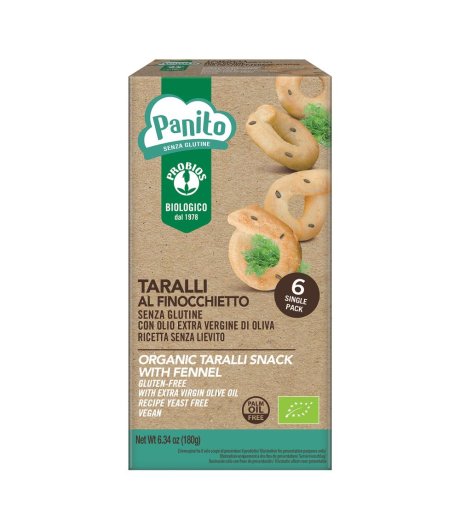 PANITO Taralli Finocch.180g