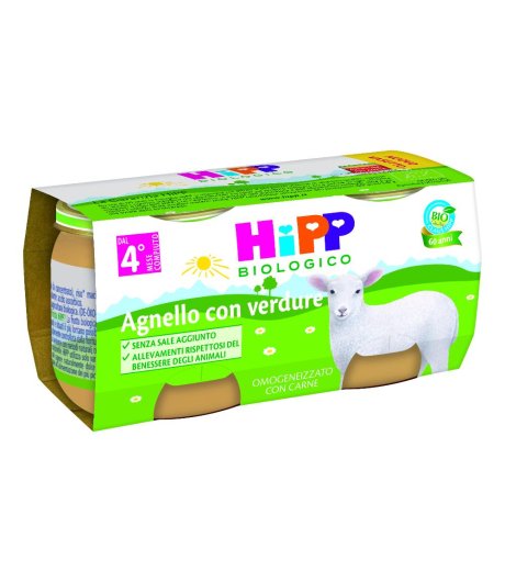 HIPP BIO OMOG AGNELLO 2X80G