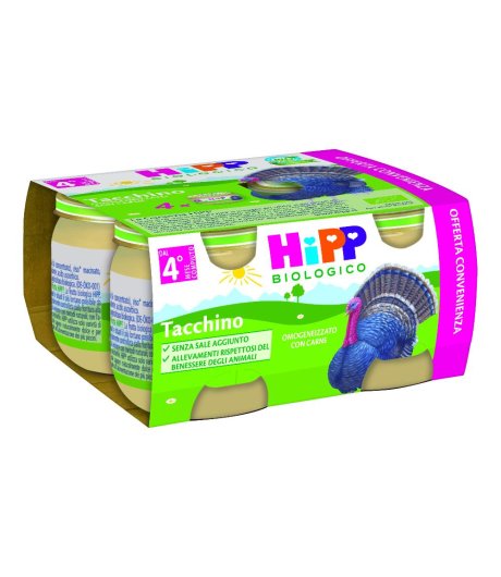 HIPP BIO OMOG TACCHINO 80G 4PZ