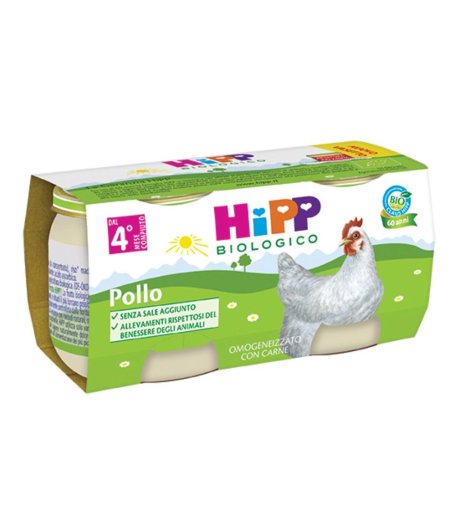 HIPP BIO OMOG POLLO 2X80G