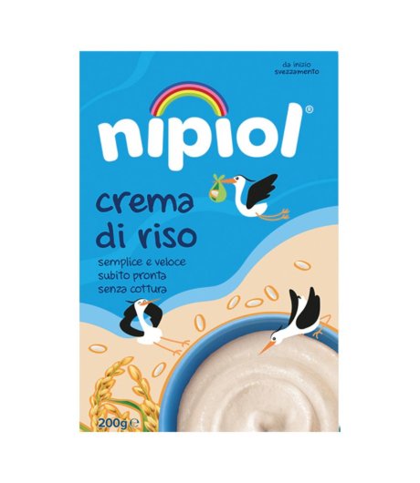 NIPIOL CEREALI CREMA RISO 200