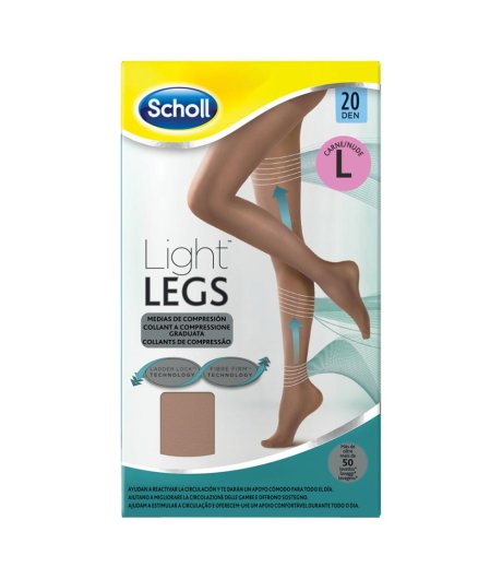 SCHOLL LIGHTLEGS20 DEN L NUDE