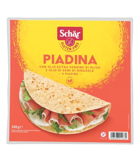 SCHAR WRAPS PIADINA ARROT 240G