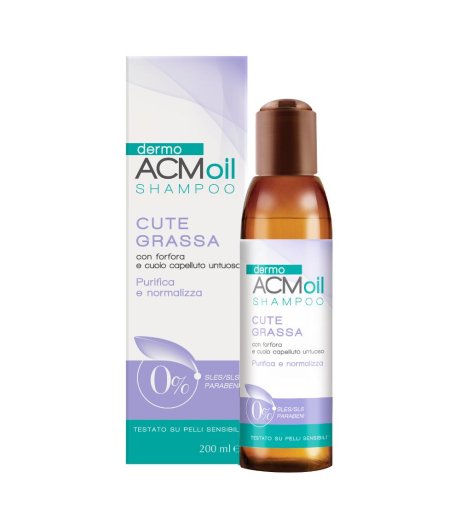 DERMOACM OIL SHAMPOO CUTE GRAS