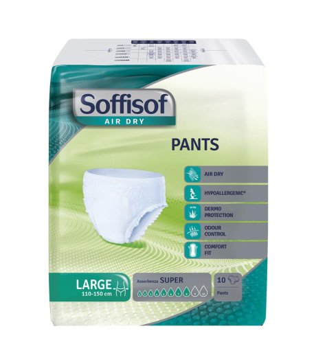 SOFFISOF AIR DRY PANTS SUPER L