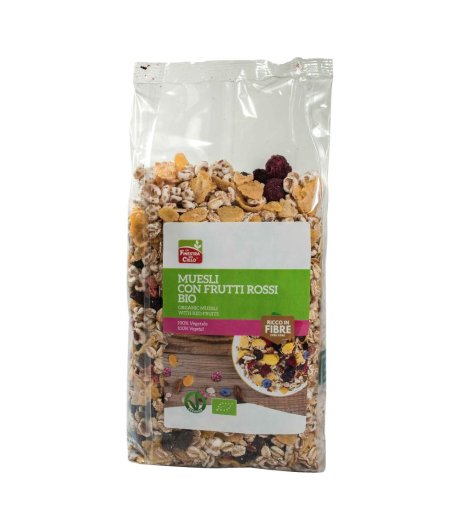 Muesli Frutti Rossi 375g Bio