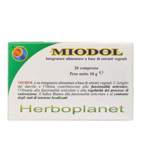 MIODOL 20CPR BLISTER 10G HERBOPL