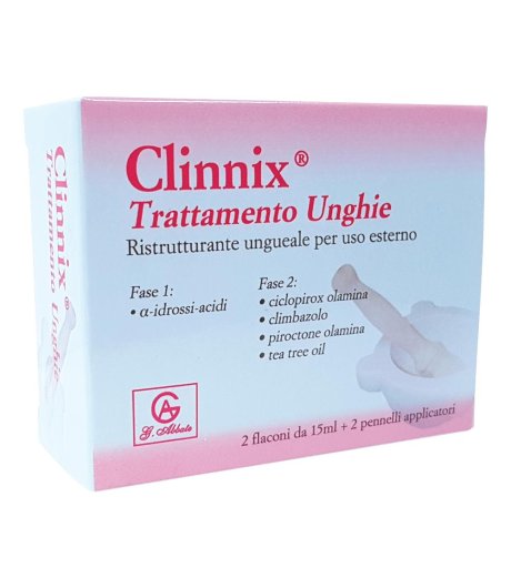 Clinnix Trattamento Ungh2x15ml