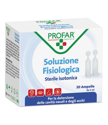 Profar Soluz Fisiol 2ml 20pz