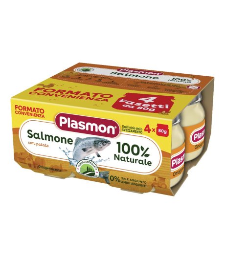 PLASMON OMOG SALMONE 4X80G