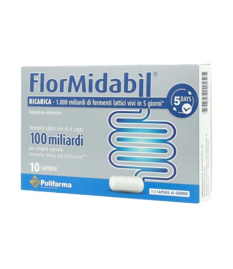 FLORMIDABIL RICARICA 10CPS