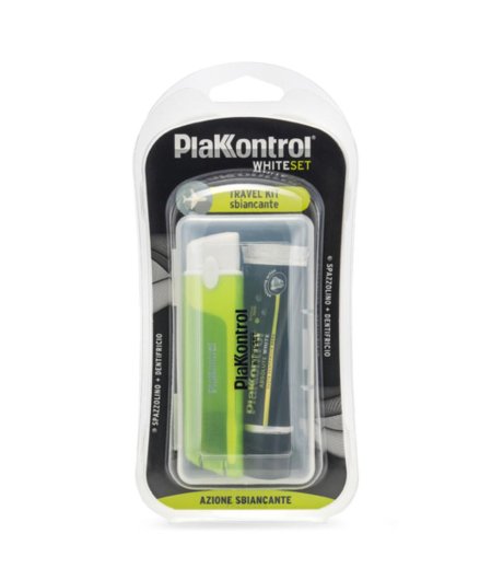 PLAKKONTROL WHITE SET TRAVEL K