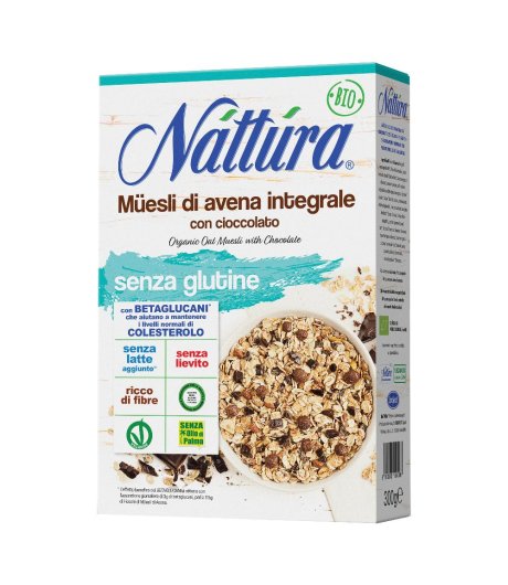NATTURA Muesli Avena Ciocc300g