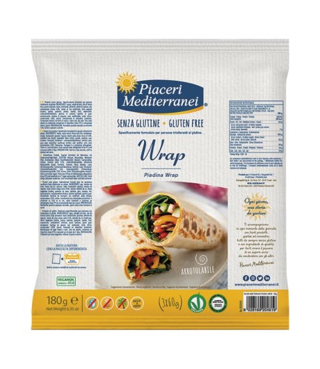 Piaceri Medit Piadina Wrap180g