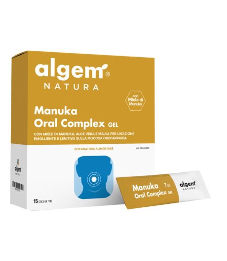 ALGEM MANUKA ORAL COMPL15STICK