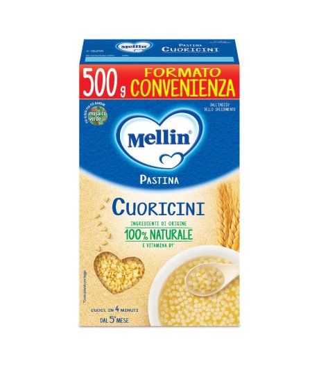 MELLIN PASTA CUORICINI 320G