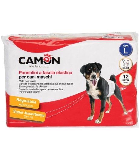 PANNOLINO FASCIA PER CANI MASC