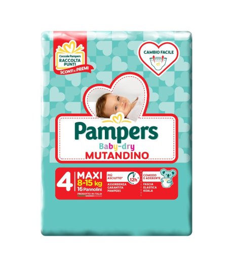 Pampers Bd Mut Sm Tg4 Mx Sp 16