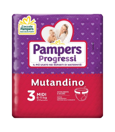 PAMPERS PROG MUT CP TG3 MI 21P