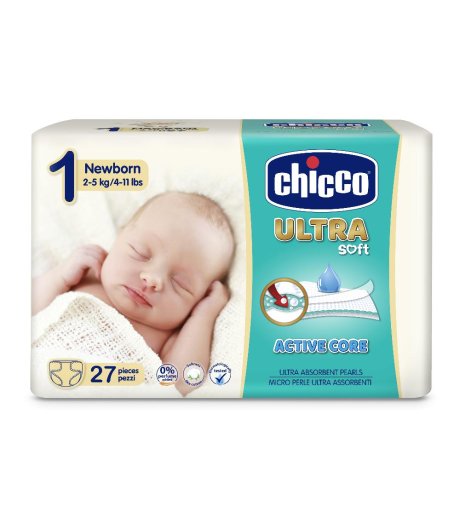 CH PANNOLINO ULTRA NEWBORN 27P